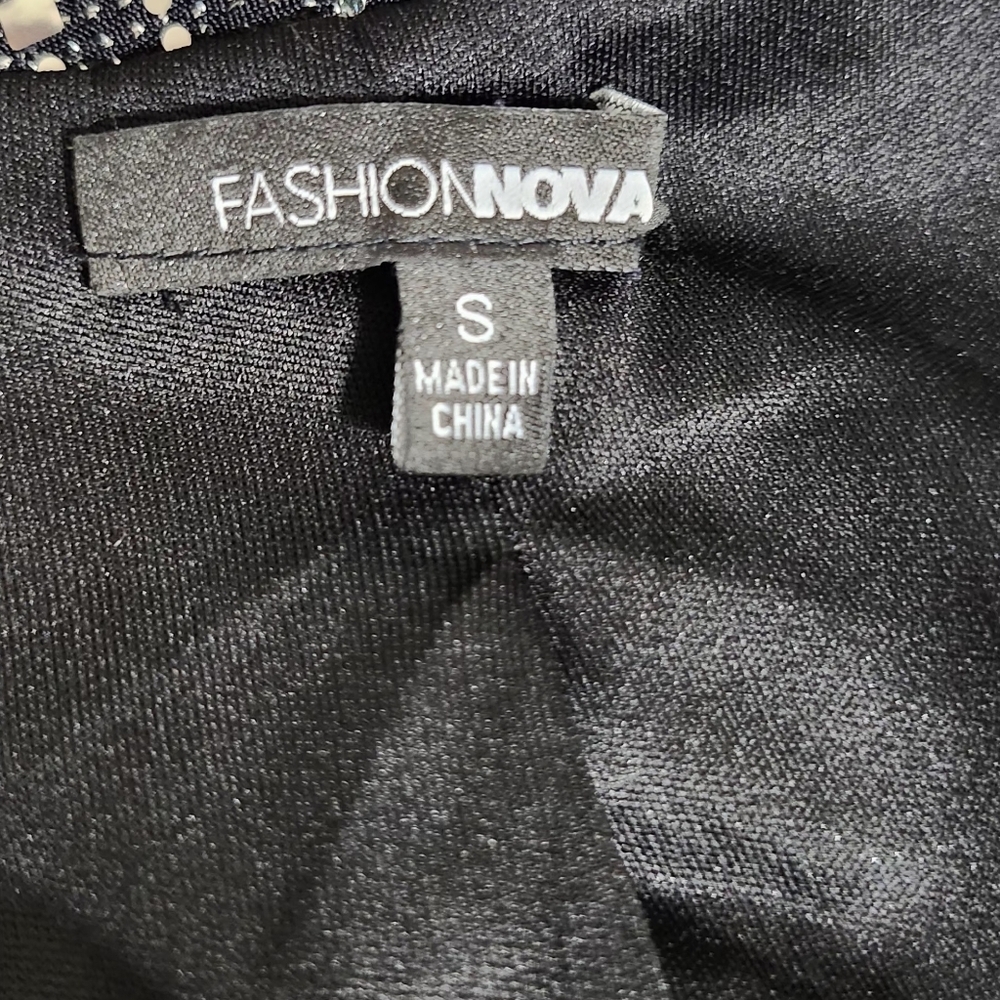 Fashion Nova Black Satin Dress - Picture 8 of 10